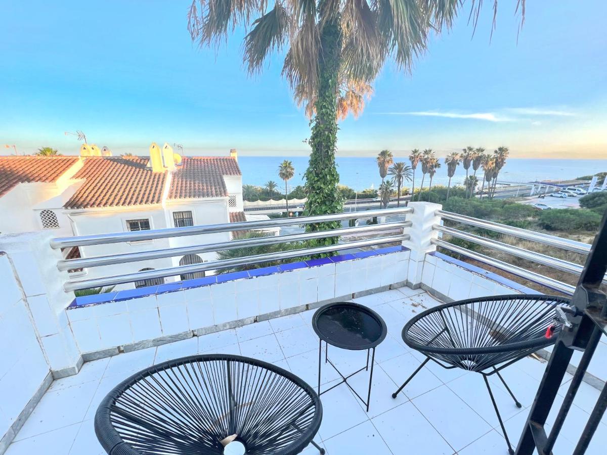 Fabulous Vacation In A 2 Bedroom Townhouse With 2 Terraces Overlooking The Sea, Suitable For 6 People 3 Swimming Pools Tennis And 200 Mts From The Sea El Faro エクステリア 写真