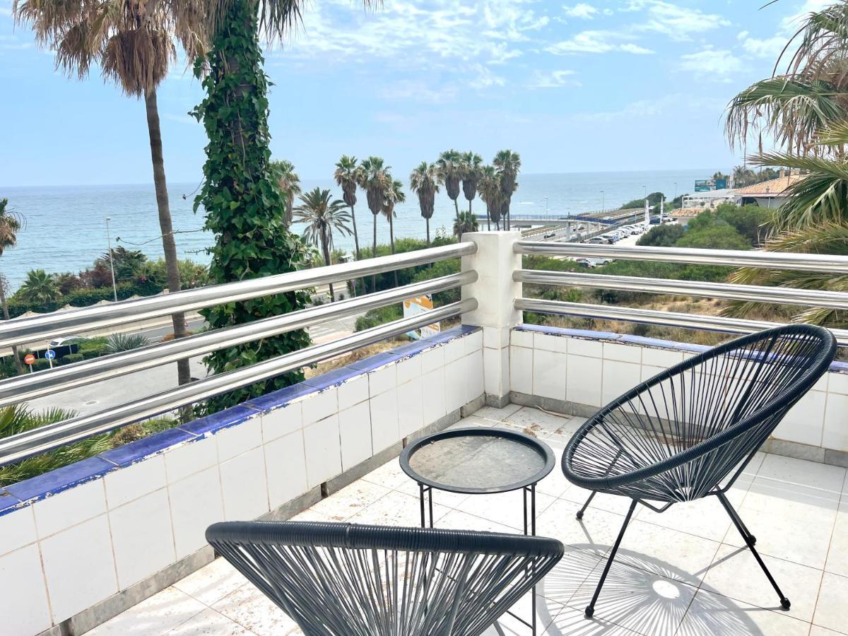 Fabulous Vacation In A 2 Bedroom Townhouse With 2 Terraces Overlooking The Sea, Suitable For 6 People 3 Swimming Pools Tennis And 200 Mts From The Sea El Faro エクステリア 写真